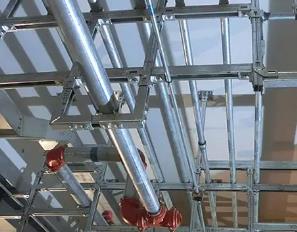 绥棱成品支架分享抗震支吊架的施工管理要点